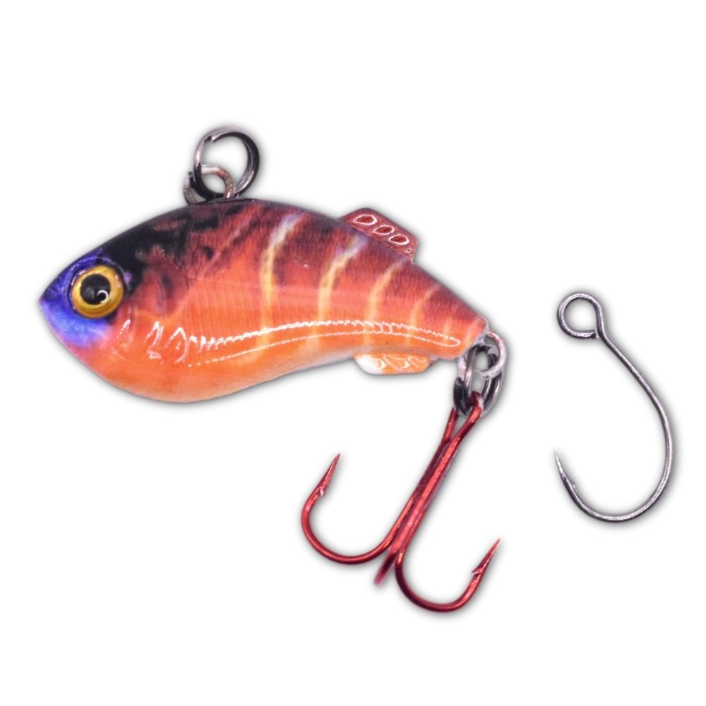 Lindy River Rocker Wobbling Plug Fishing Lure, Orangeade, 5 Multi-Colored