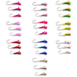 30 PACK - KANOE JIG FISHING SELECTION