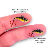 TUNGSTEN T-RIP BLUEGILL MINI VIBE BAIT