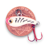 TUNGSTEN T-RIP WHITE TIGER GLOW MINI VIBE BAIT