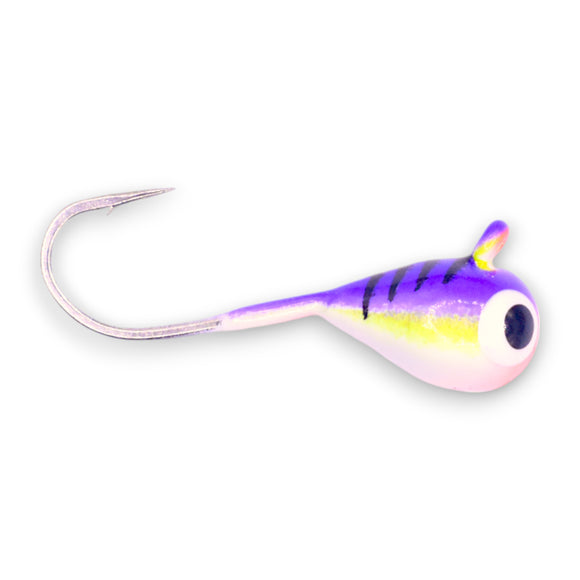 PURPLE CLOWN BRIGHT UV TUNGSTEN JIG