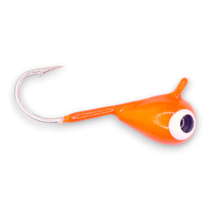 BRIGHT ORANGE GLOW TUNGSTEN JIG