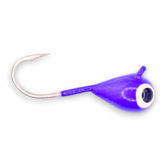 PURPLE GLOW TUNGSTEN JIG