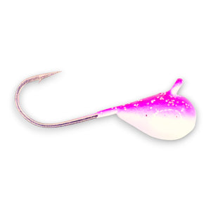 PINK GLITTER GLOW TUNGSTEN JIG