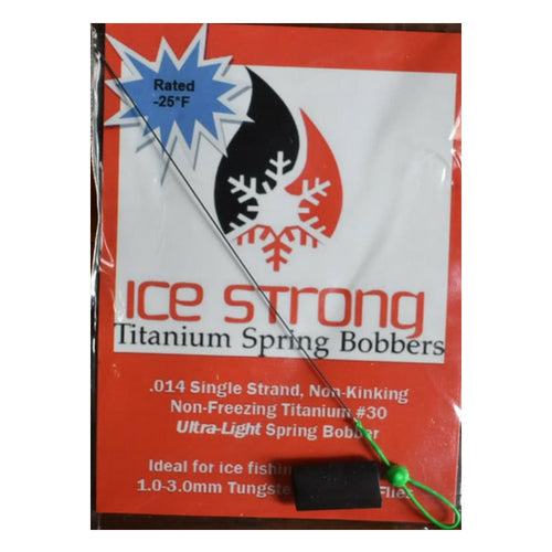 Ice Rod Spring Bobbers