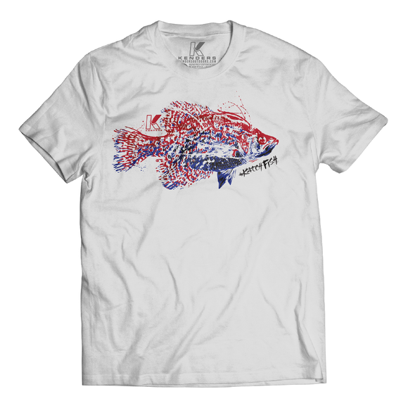 CRAPPIE SPECIES T-SHIRT WHITE – Kenders Outdoors